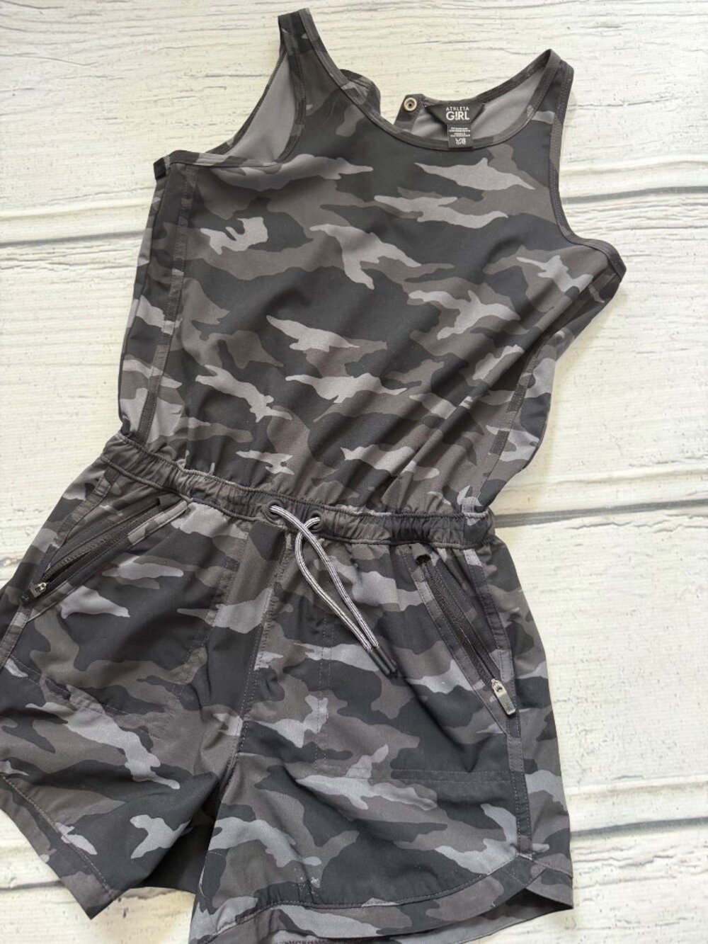 Girls camo romper